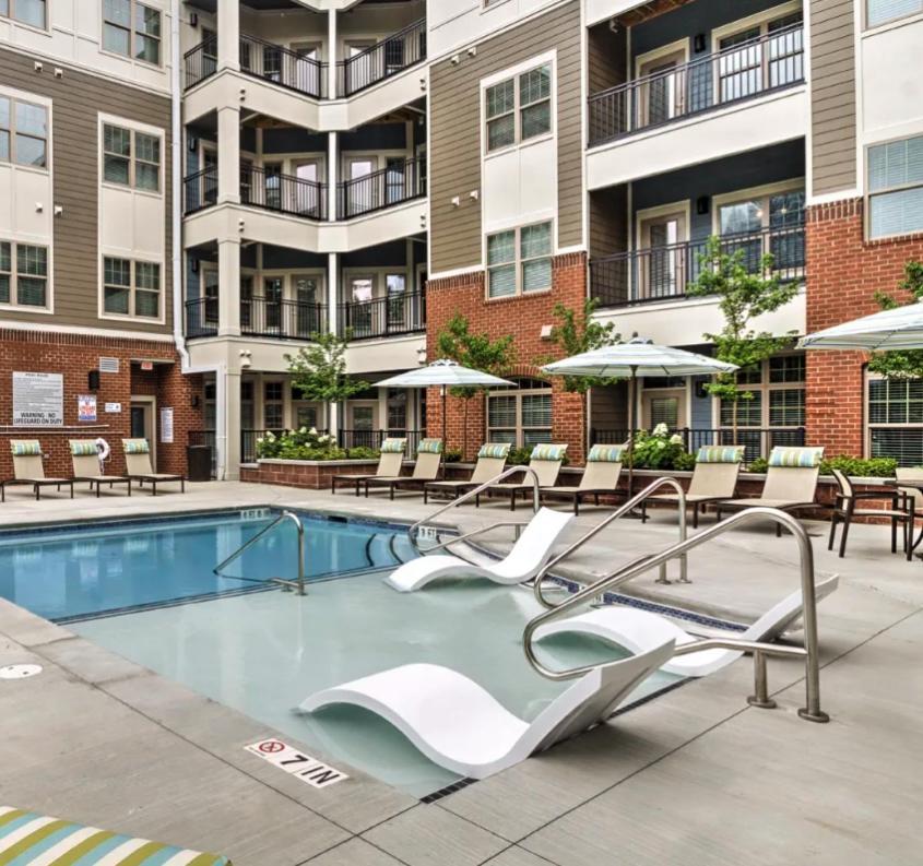 샬럿 Urban 1Br In Uptown Area With Gym And Balcony 아파트 외부 사진